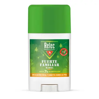 Repelente De Mosquitos En Barra Fuerte Familiar Relec 50Ml (307565)