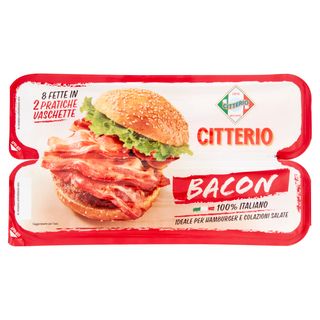 Citterio Bacon 8 Fette 80 G