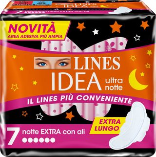 LINES IDEA ULTRA CON ALI FLUSSI ABBONDANTI 7 ASSORBENTI   FAT3237