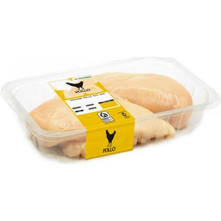 Pechugas Enteras de Pollo (520 g por Bandeja aprox.)