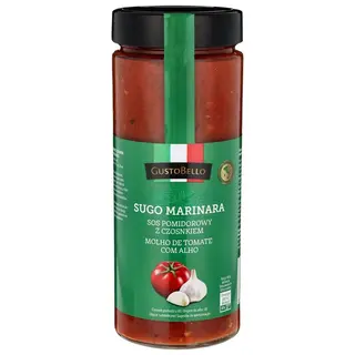 Gusto Bello Sos pomidorowy z czosnkiem Sugo marinara 600 g