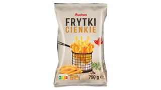 Auchan - Frytki cienkie proste - 750 g