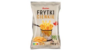 Auchan - Frytki cienkie proste - 750 g