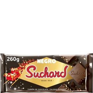 SUCHARD Turrón De Chocolate Negro 260 G