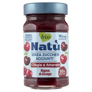 Rigoni di Asiago Natù Senza Zuccheri Aggiunti° Cliliegie e Amarene bio 240 g