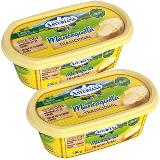Pack 2x Asturiana Mantequilla Tradicional 250g
