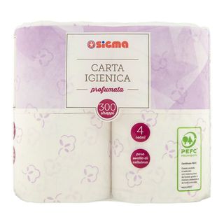 Carta Igienica Decor.Profum.Sigma 4 Rot