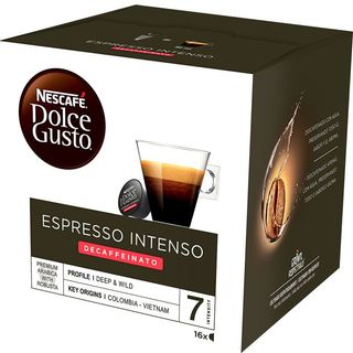DOLCE GUSTO Café Espresso Descafeinado 16 Cápsulas