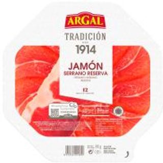 Jamón Serrano Finas Argal Al Plato Lonchas 80G (8351785)