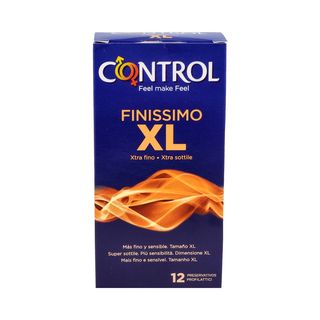 CONTROL FINISSIMO XL PRESERVATIVOS 12 U