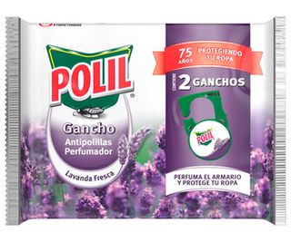 Antipolillas en Colgador con Aroma A Lavanda Polil 2 Uds.X 14 G.