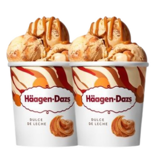Pack 2x Häagen-Dazs Dulce de Leche 460ml