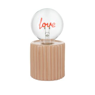 Lampadina decorativa natalizia Love led - ricaricabile