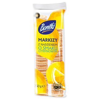 Bonitki Markizy z nadzieniem o smaku cytrynowym, 250 g