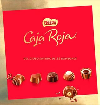 Bombones Nestlé Caja Roja 198 G