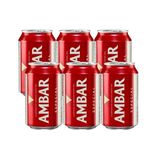 Pack 6x Ambar Especial Cerveza Lata 330ml