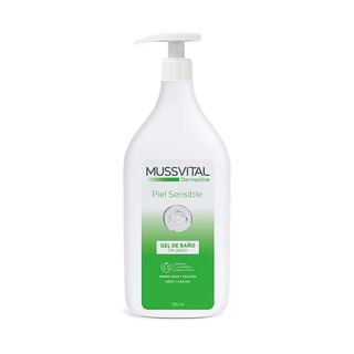 Dermactive Gel De Baño Piel Sensible Dosificador 1 L Mussvital (8430442006582)