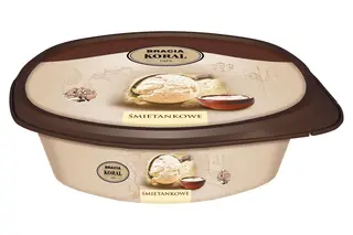 Bracia Koral Lody śmietankowe 900 ml