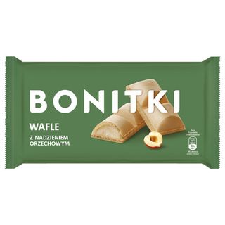 Bonitki Wafle z nadzieniem orzechowym, 210 g