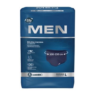 Elly Men Bielizna chłonna, 8 szt.