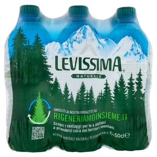 LEVISSIMA, Acqua Naturale 6 x 50cl - 8001050025540