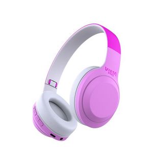 Auriculares Bluetooth Infantiles Vieta Pro Kids 2 Blanco/Rosa (8431543119911)