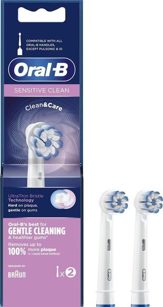 ORAL B TESTINE DI RICAMBIO SPAZZOLINO ELETTRICO SENSITIVE CLEAN 2PZ GIL7951