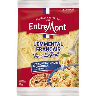 ENTREMONT Queso Emmental Rallado 70 G