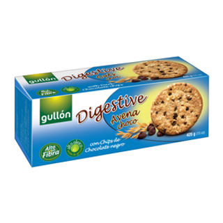 Galleta Digestive Chocolate Gullon 425Gr.