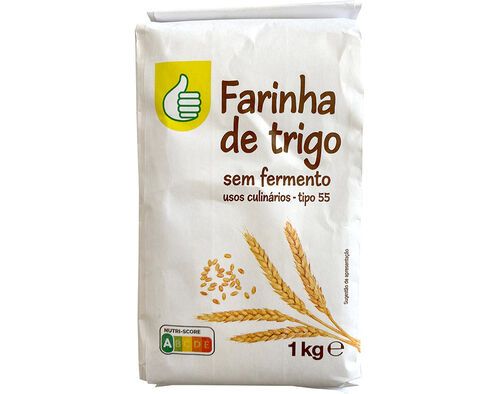 FARINHA DE TRIGO POLEGAR SEM FERMENTO PARA USOS CULINÁRIOS 1KG