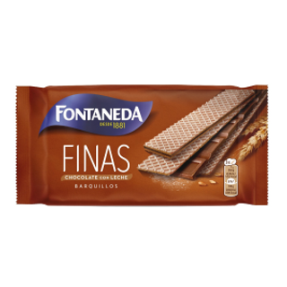 FONTANEDA Barquillo Chocolate Con Leche 92G Fontaneda