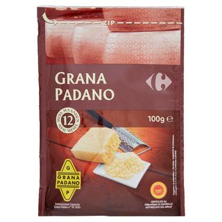Carrefour Grana Padano DOP 12 Mesi grattugiato 100 g
