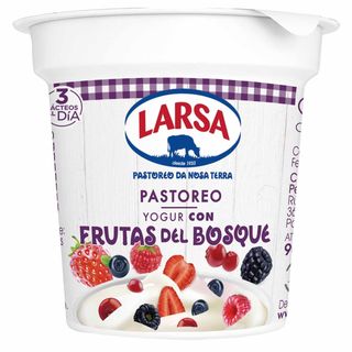 Yogur De Frutas Del Bosque Larsa, Tarrina 125 Gr. (19526060)