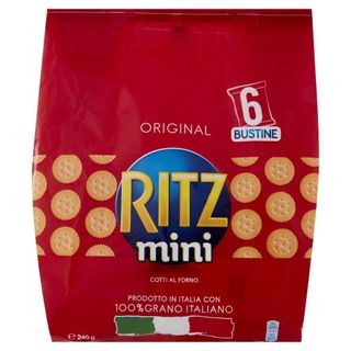Ritz Original Mini Crackers Multipack 6 Bustine - 240G - 001461