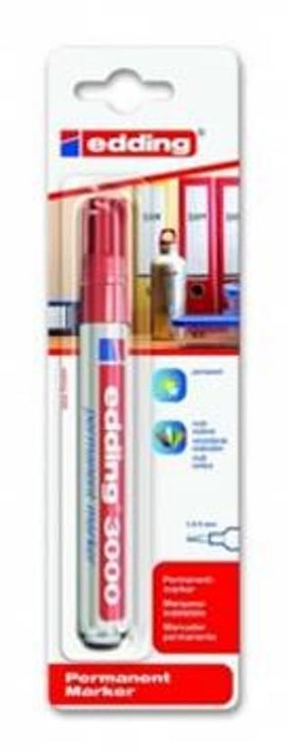 1 Marcador Edding 3000 Rojo (4004764100828)
