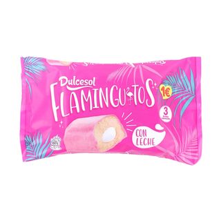 DULCESOL Pastelito Flaminguitos 3Ud, 150G
