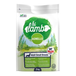 Hi lamb dog adult small breeds agnello 2kg