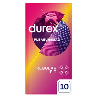 Durex Pleasuremax Prezerwatywy, 10 szt.
