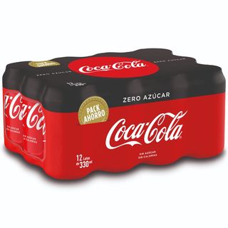 Coca Cola Zero Lata 33 Cl. Pack 12 Unds