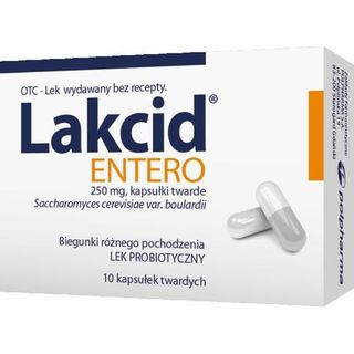 Lakcid Entero 250 mg 10 kapsułek