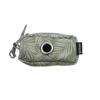 Gotoo Porta bolsas estampado hojas para perros