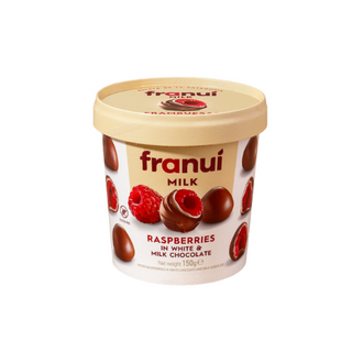 Franui Lamponi Cioccolato Bianco E Latte 150g