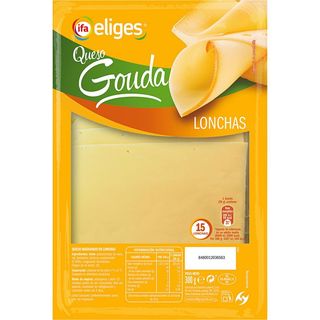 ELIGES Queso Gounda Lonchas 300 G