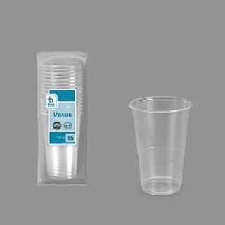Vaso Transparente Reutilizable 30 Cl. Best Products 15 Uds