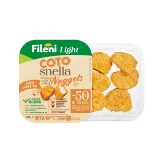Fileni Light Cotosnella Nuggets Bocconcini con Filetti di Pollo 0,240 kg