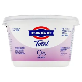 Fage Total 0% Grassi 450 G