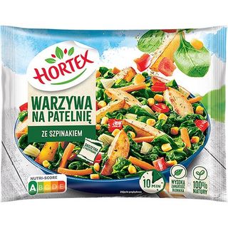 Hortex Warzywa na patelnię ze szpinakiem 450 g