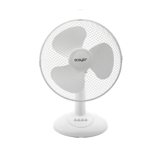 Ventilatore da tavolo 3 velocita', 45 w - grigio