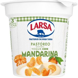 Yogur Con Mandarina Larsa, Tarrina 125 Gr. (19230085)