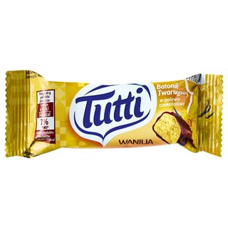 Batonik twarogowy Tutti, 40 g: wanilia